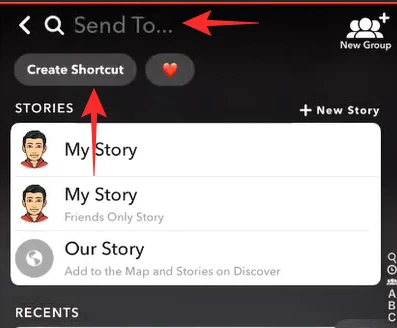 How to Create a Shortcut on Snapchat