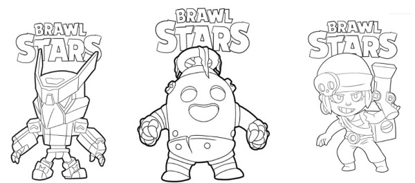 Brawl Stars Boyama Sayfaları