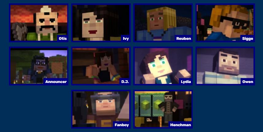 Minecraft Karakterleri İsimleri ve Resmi