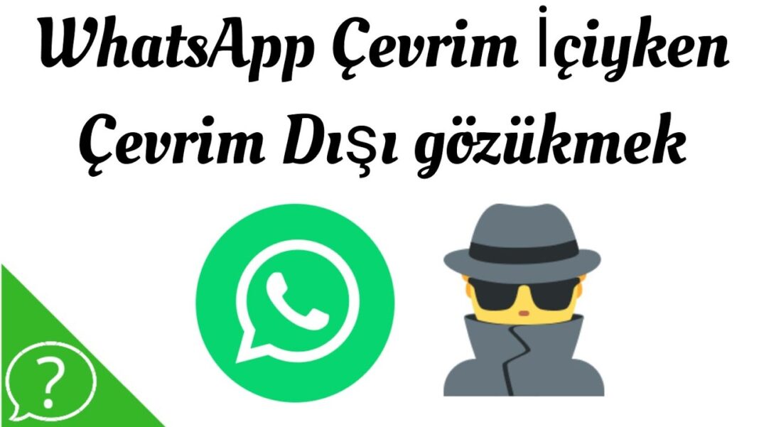 WhatsApp'ta Çevrimiçi Oluşunu Gizlemek