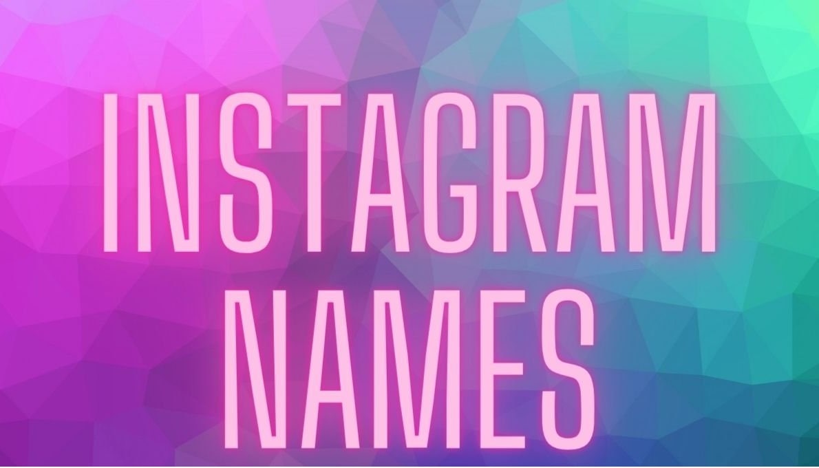 Instagram Page Name Ideas