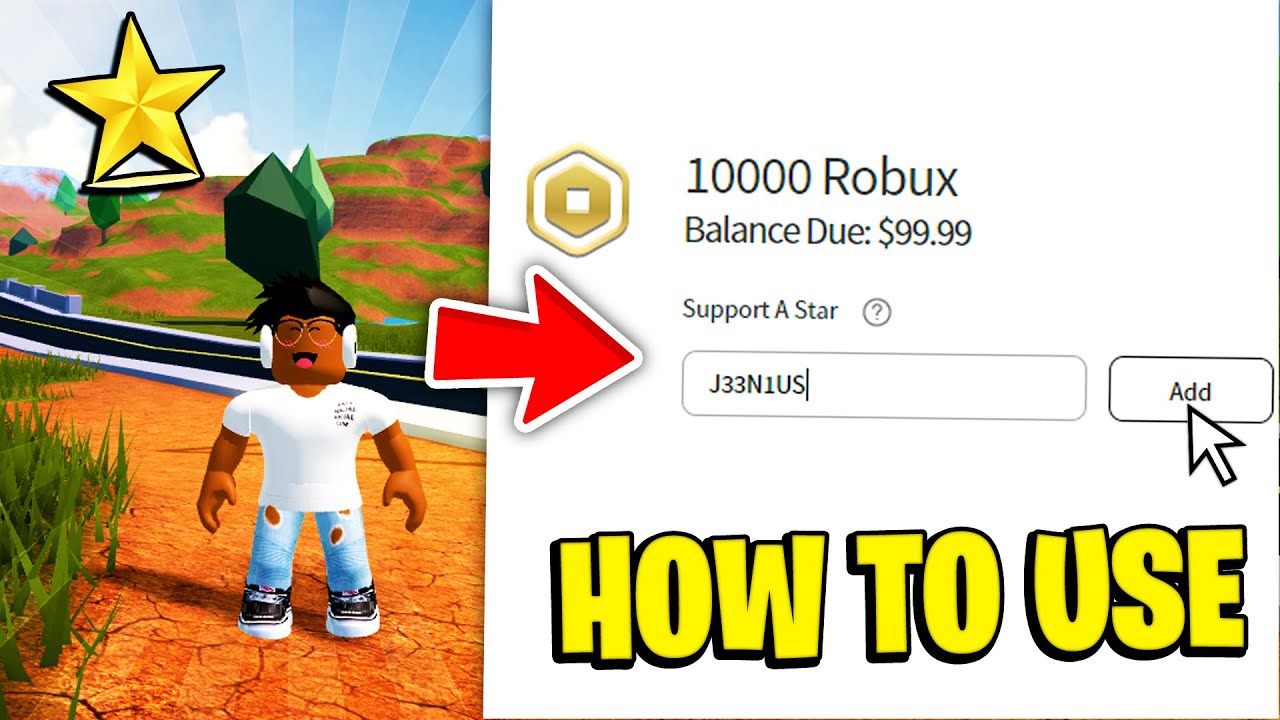 How to use Star Codes in Roblox