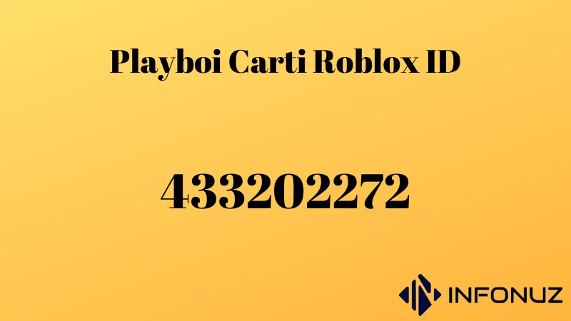 Playboi Carti Roblox ID
