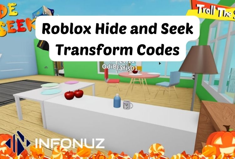 Roblox Hide and Seek Transform Codes