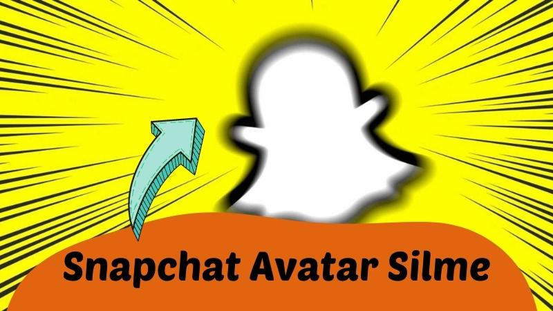 Snapchat Avatar Silme