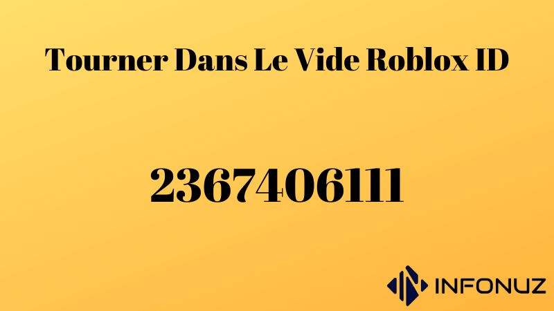 Tourner Dans Le Vide Roblox ID