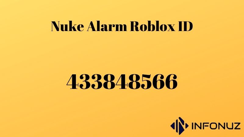 Nuke Alarm Roblox ID