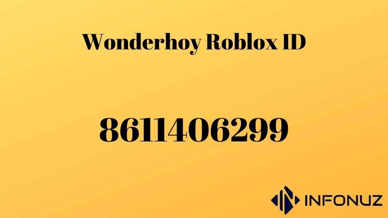 Wonderhoy Roblox ID