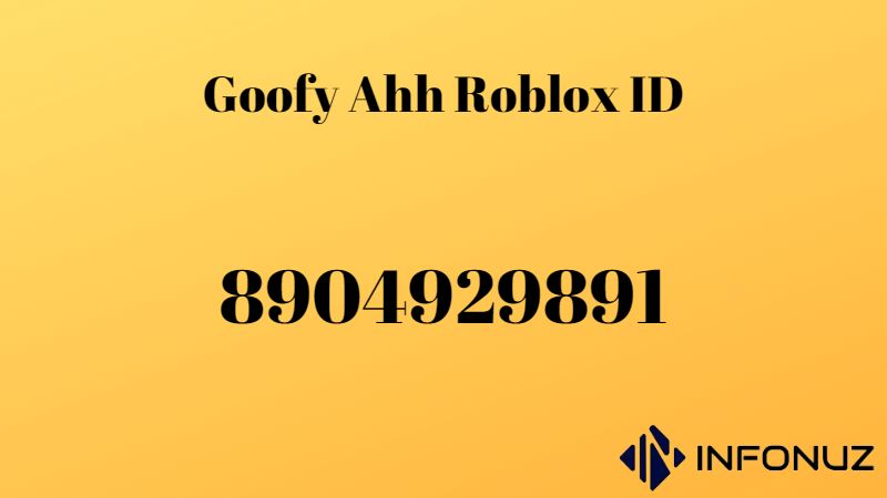 Goofy Ahh Roblox ID
