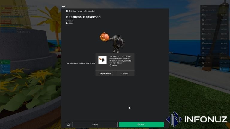 Roblox Headless Horseman Code