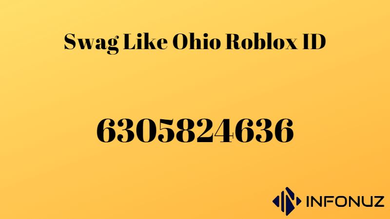 Swag Like Ohio Roblox ID