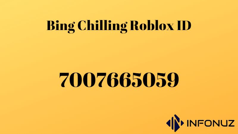 Bing Chilling Roblox ID