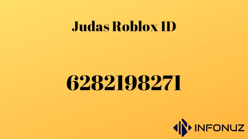 Judas Roblox ID