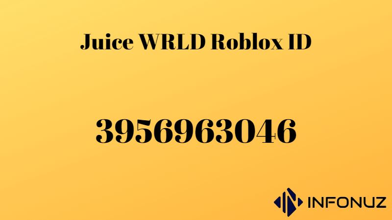 Juice WRLD Roblox ID
