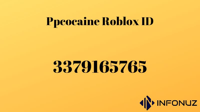 Ppcocaine Roblox ID