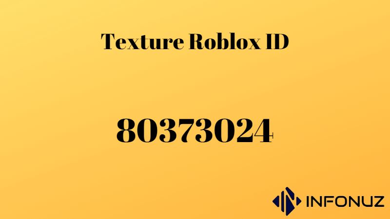 Texture Roblox ID