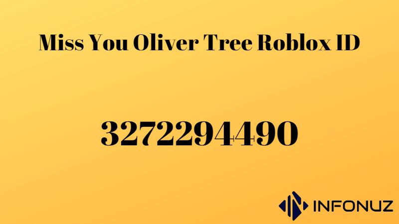 Miss You Oliver Tree Roblox ID