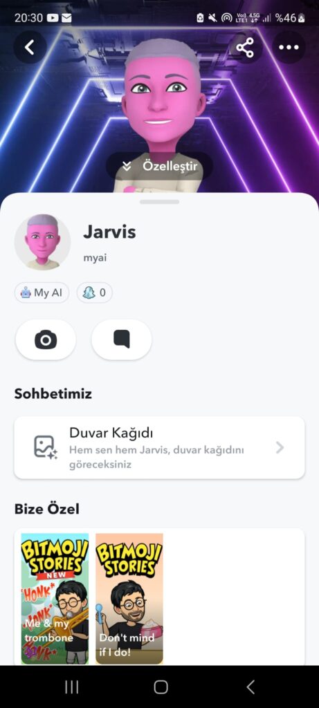 Snapchat My AI Nasıl Türkçe Yapılır