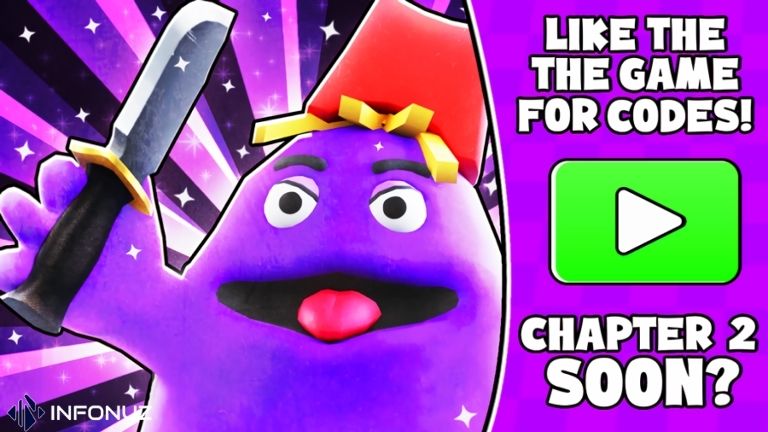 Roblox Grimace Shake Codes
