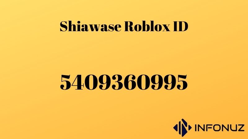 Shiawase Roblox ID